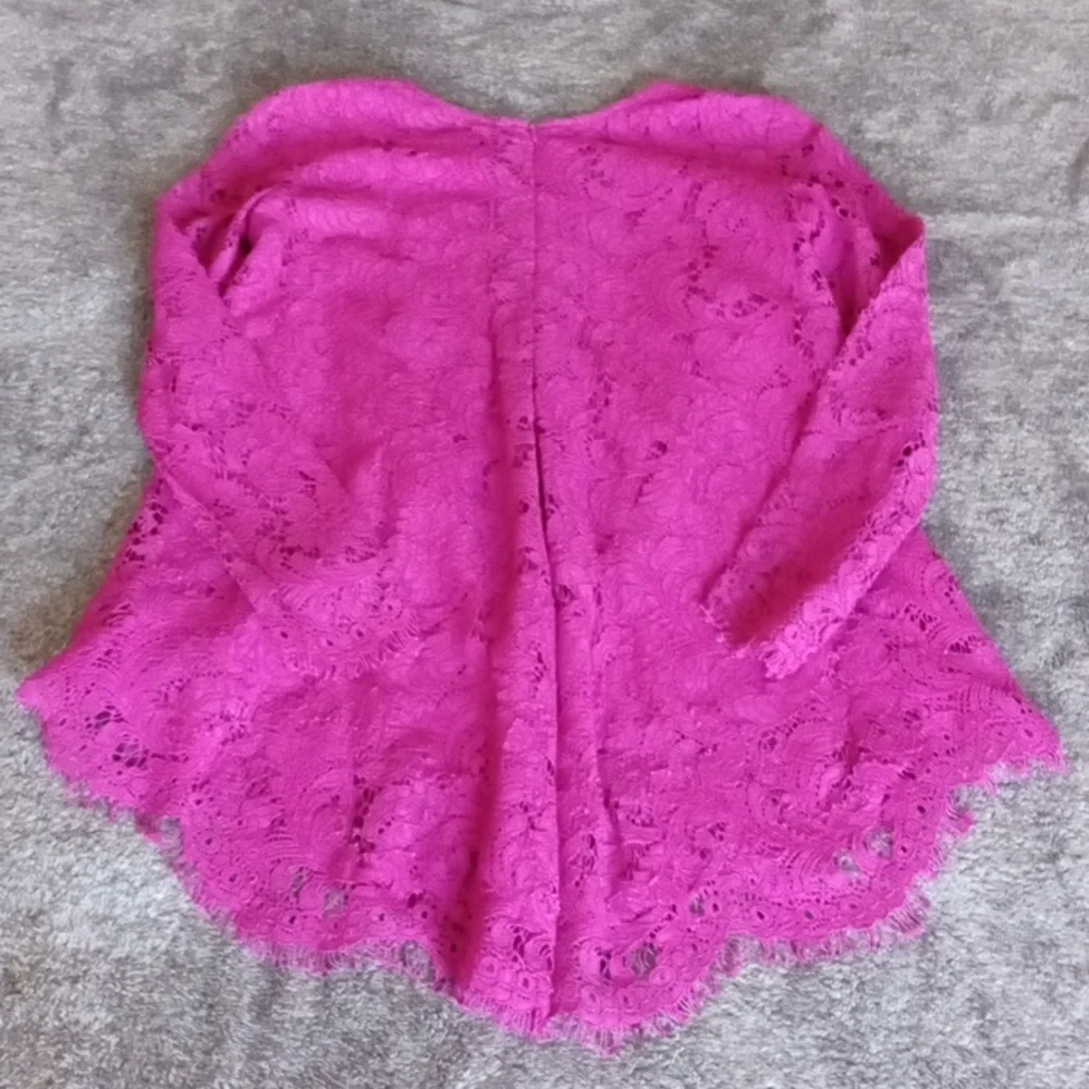 Adam Lippes Collective lace high low top